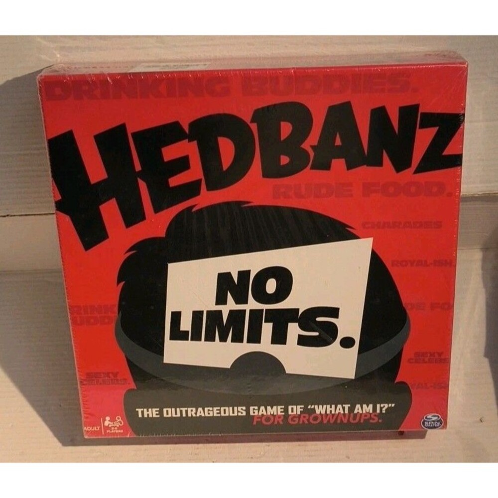 HEADBANZ NO LIMITS Game for Adults - Outrageous of "What Am I" NEW AND SEALED